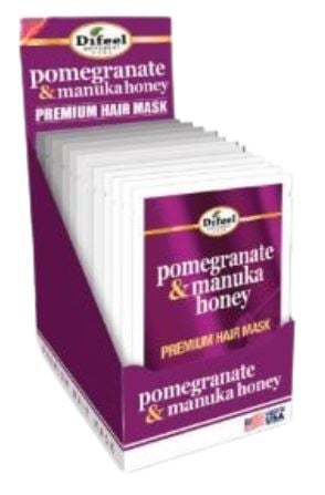 D31MP18
PREMIUM HAIR MASK POMEGRANATE &amp; MANUKA HONEY 50G
144 CS
