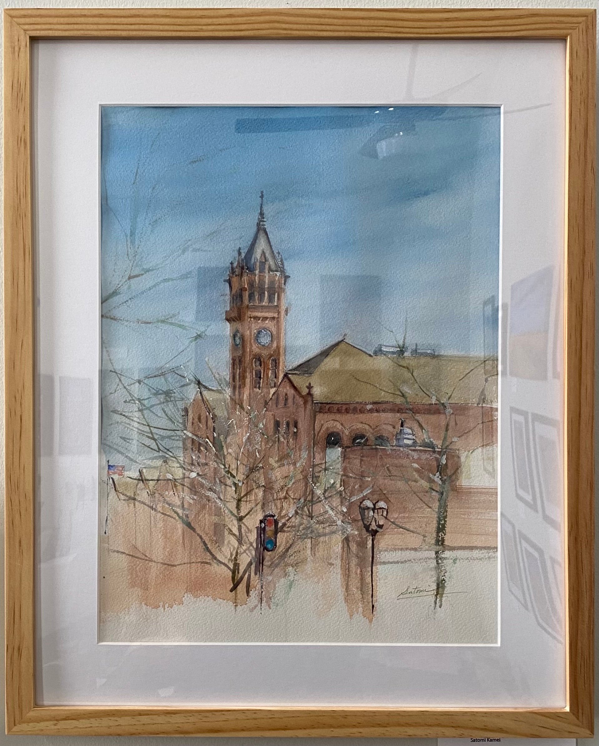 Champaign County Courthouse
Watercolor
11.5" X 16"
$225.