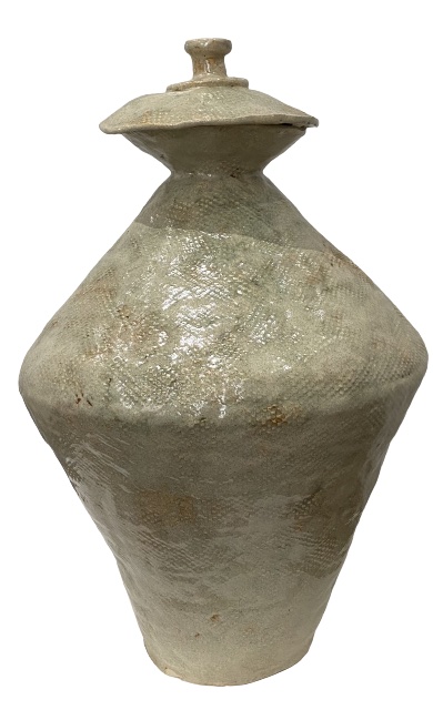 Covered White Vessel (w/ extra lid)
Ceramic
23"
$135.