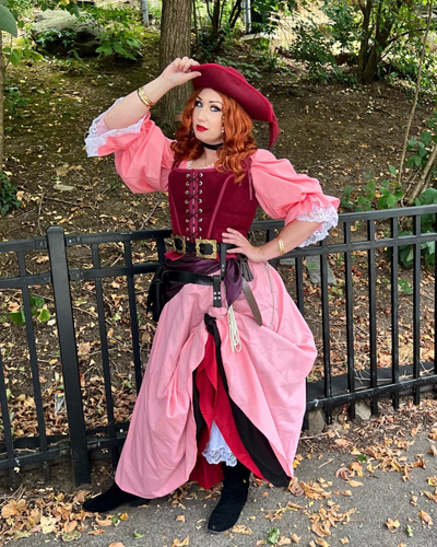 Red Pirate Captain