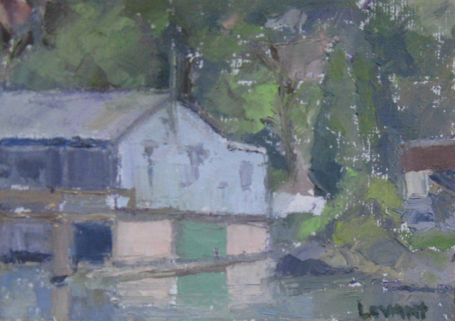 Levant, Tarrytown , 5" x 7" Oil