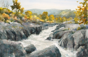 Lindley, Potomac Side Channel, 15x22 WC