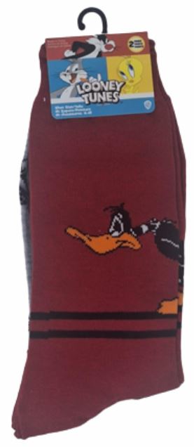 43LT103MCCZA-RED
2PK MEN CREW SOCKS LOONEY TUNES 6-12
UPC: 193159168391
60 CS PACK
