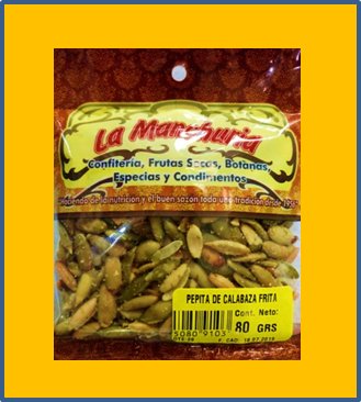 PEPITA DE CALABAZA FRITA
40 Y 80 GRS