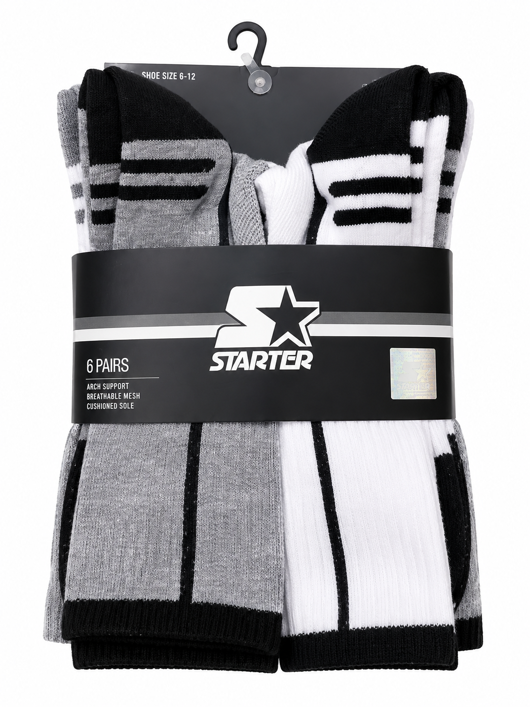 MEN'S CREW SOCKS-6PK
SIZE 6-12
UPC
190131205259
24 CASE PACK