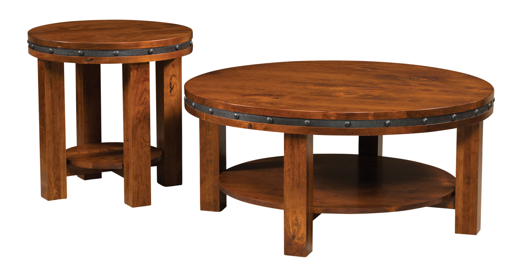 Pasadena Round Occasional Tables-#167