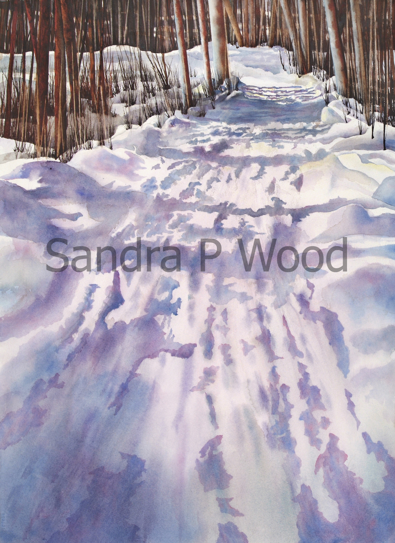 WINTER PATH
(watercolor)
Sold

