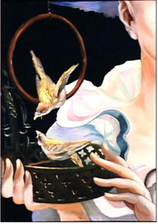 The Chinoiserie Magician (detail #2) by W Girard