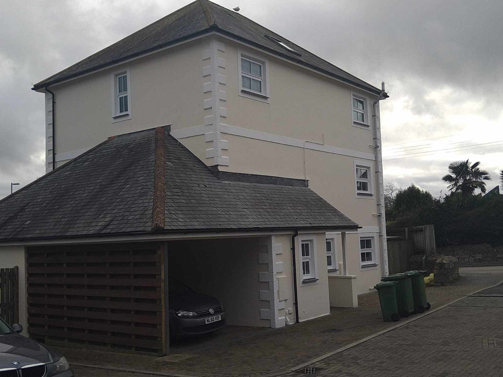 Windows repaired and Building Decorated