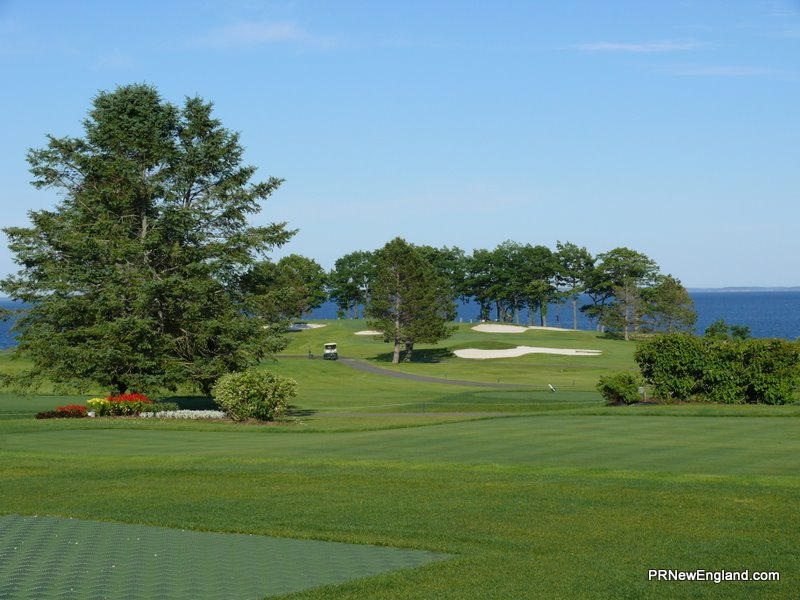 Idyllic Golf Scene