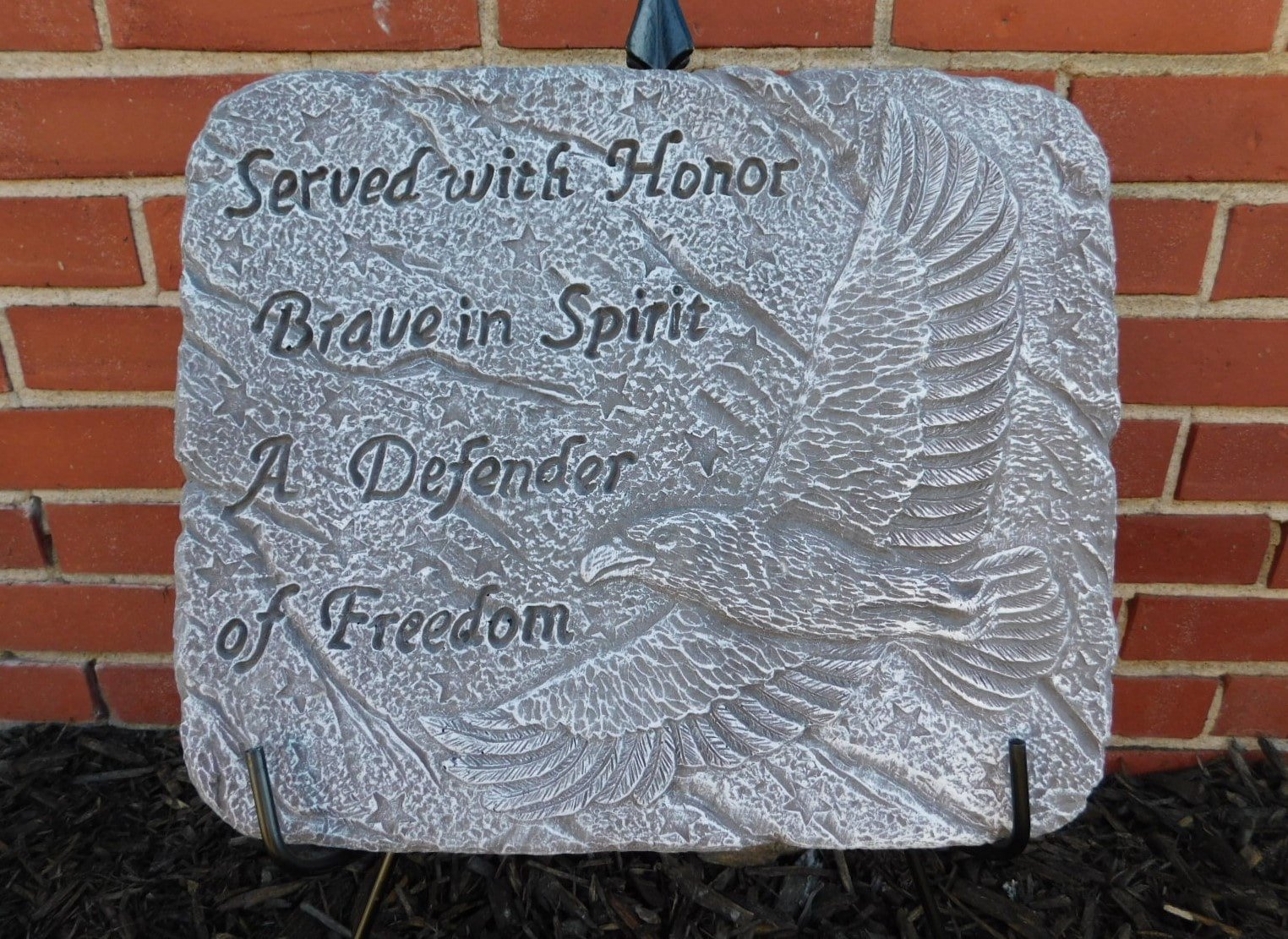 (67) "Brave" Memorial Stone
On Easel
$65.00