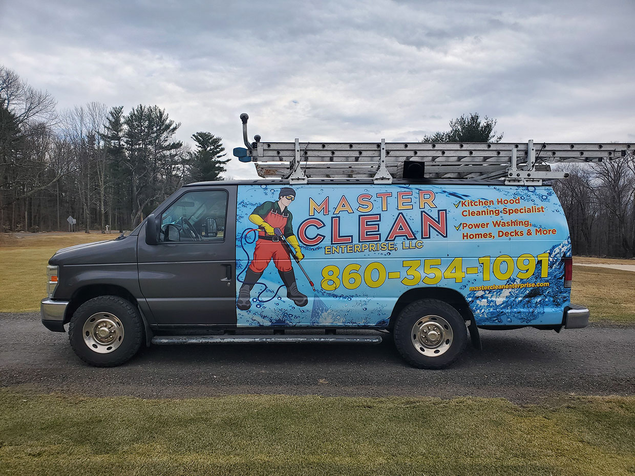 Cleaning Service Truck