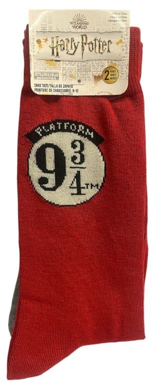 43HP065MCCZA-RED
2PK HARRY POTTER SOCKS 6-12
UPC 193159148553
60 CS PACK
