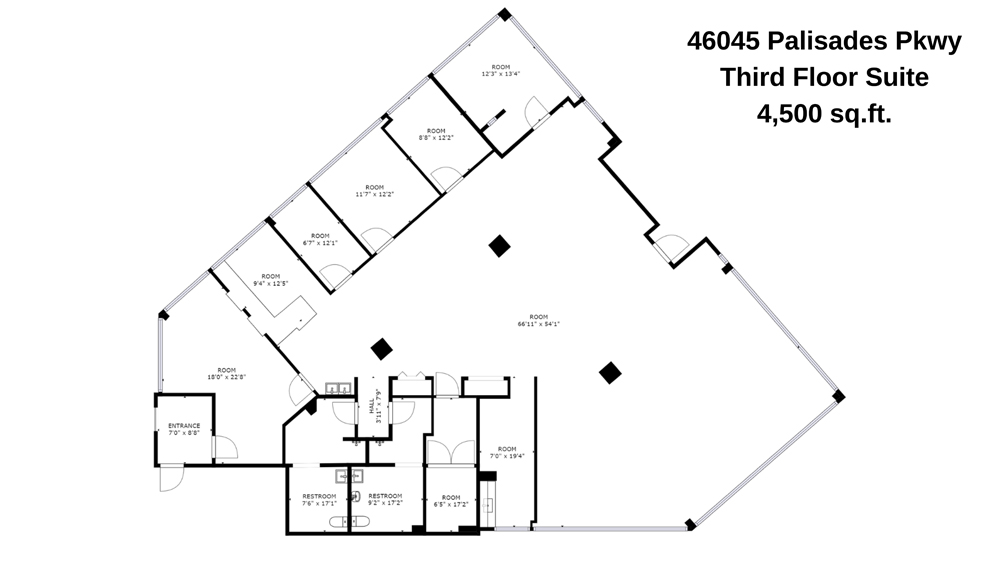 Third Floor Suite 4,500 sq.ft.