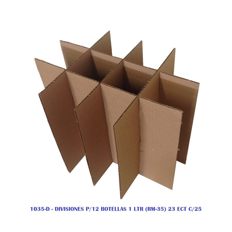 SEPARADORES DE CARTON SOBRE MEDIDA