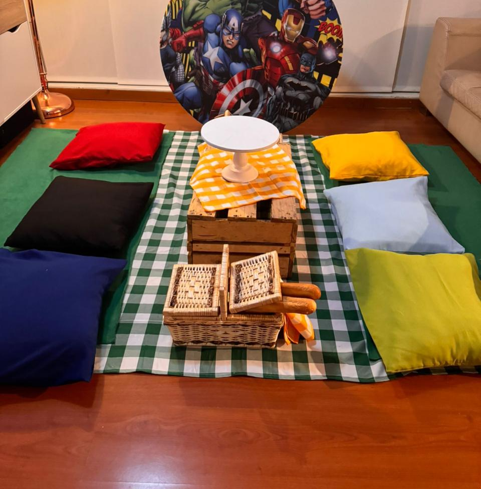 Cojines en tela
44cm x 44cm
Alquiler $ 5.000