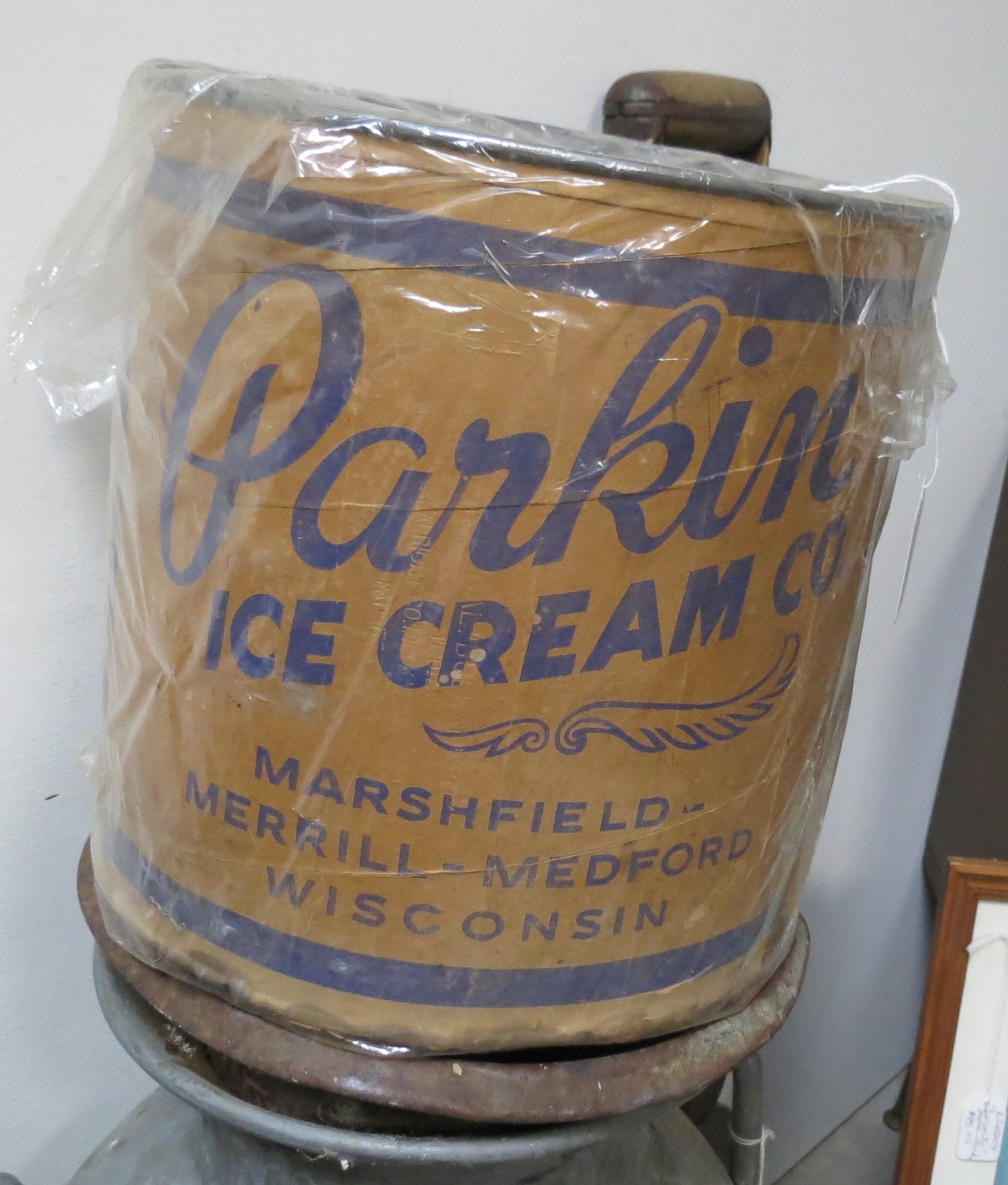 Parkin Ice Cream Container