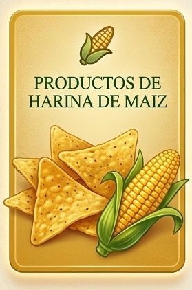 PRODUCTOS DE HARINA DE MAIZ