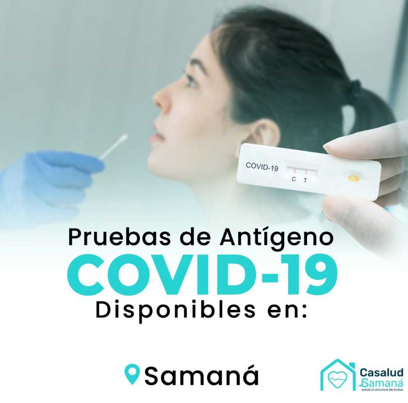 Casalud Samana - pruebas covis