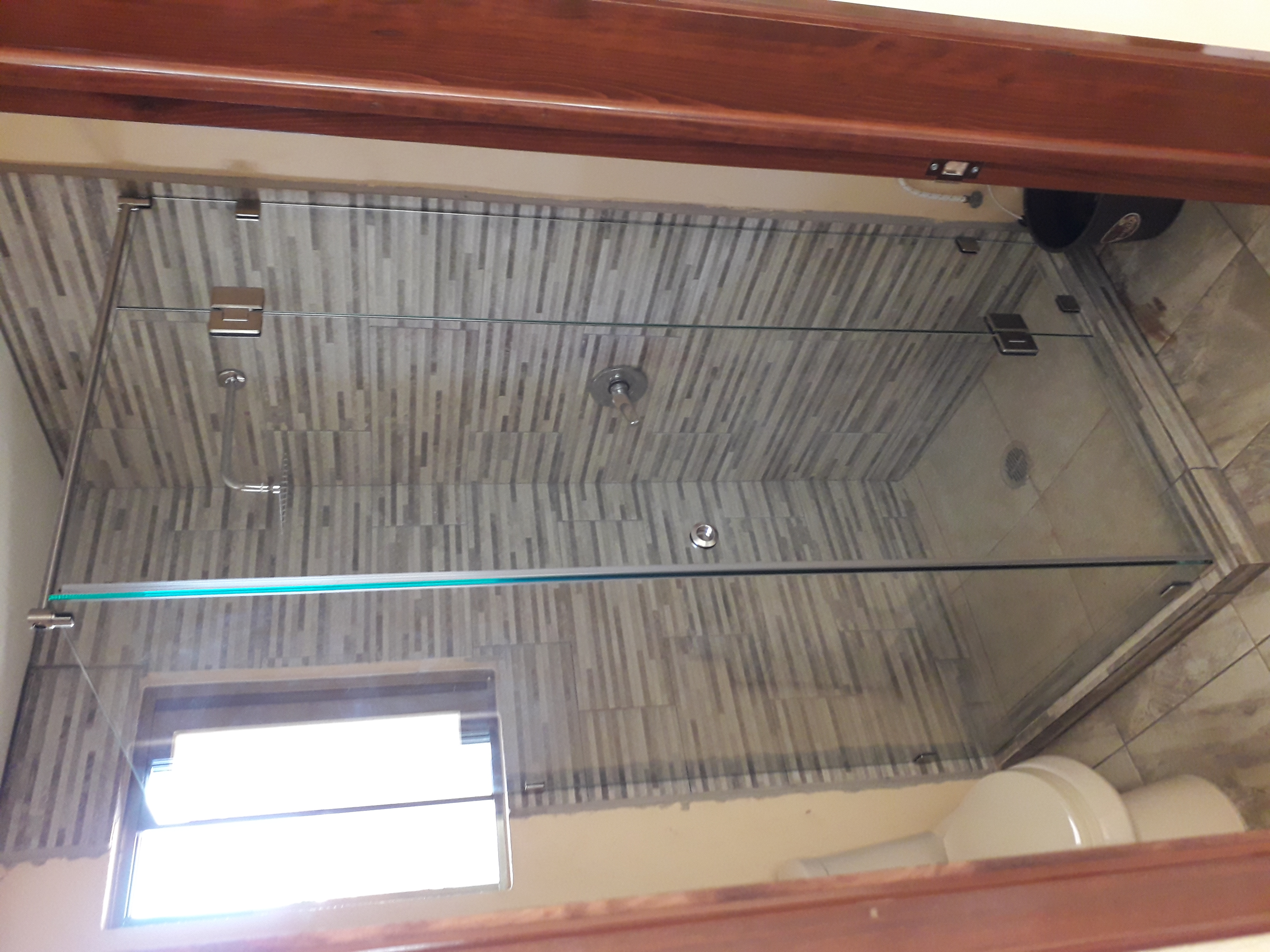 Stylish interior with a large bookcase