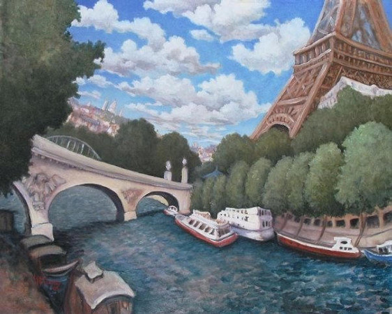 Along the Seine
100x80 cm
sold