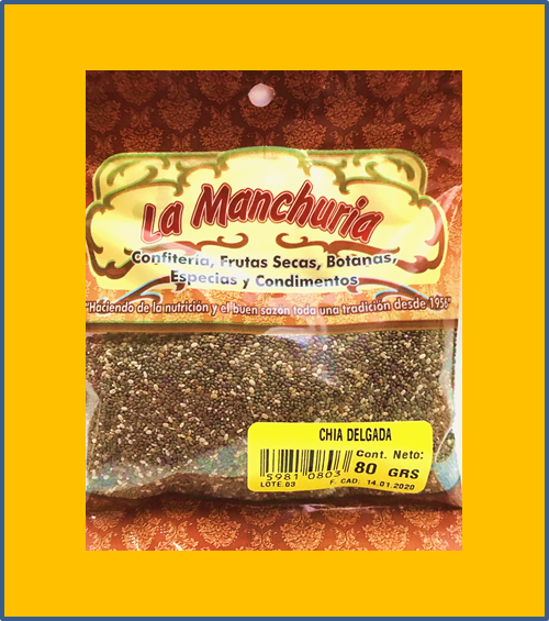 CHÍA DELGADA
80 GRS