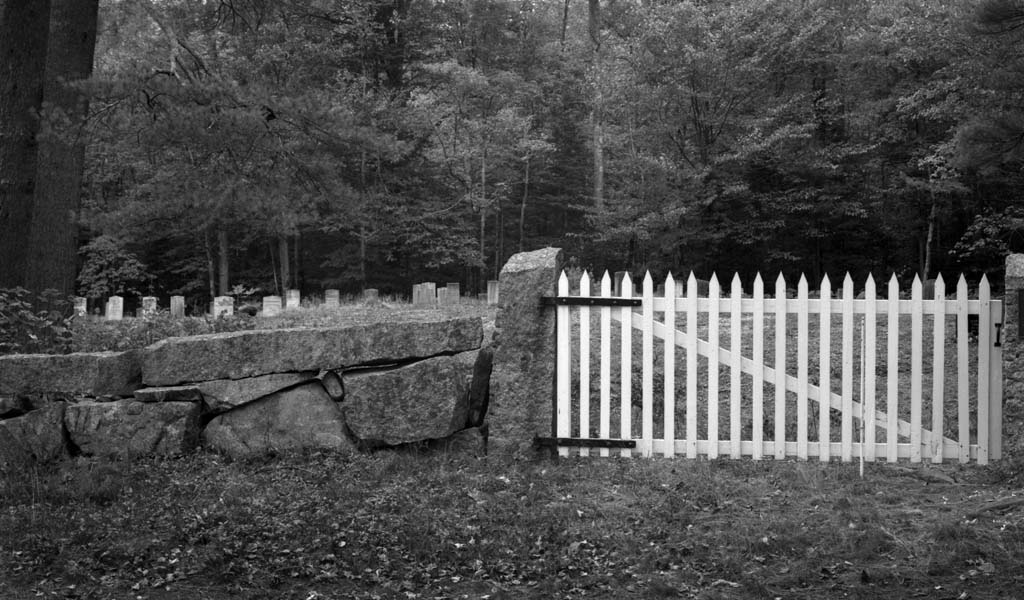 New Hampshire Graveyard Gate