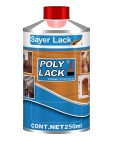 CATALIZADOR PARA POLY LACK
CRISTAL EXTERIORES UC-0200
Endurecedor para mezclarse con la familia Polylack Cristal.
Las películas obtenidas de la combinación del componente
UC-0200+ UB-02XX dan como resultado
un poliuretano de alta resistencia al exterior;
debido principalmente
a sus cualidades de excelente estabilidad a luz UV
también tiene muy buena resistencia química
así como mécanica.
USO
Segundo componente de la línea Polylack Cristal (UB-02XX)
SE MEZCLA CON ÉSTE EN RELACIÓN
DE UN 25% PARA CADA LITRO
(250ml DE UC-0200 PARA UN LITRO
DE BARNIZ UB-02XX)
PRESENTACIÓN 250ml