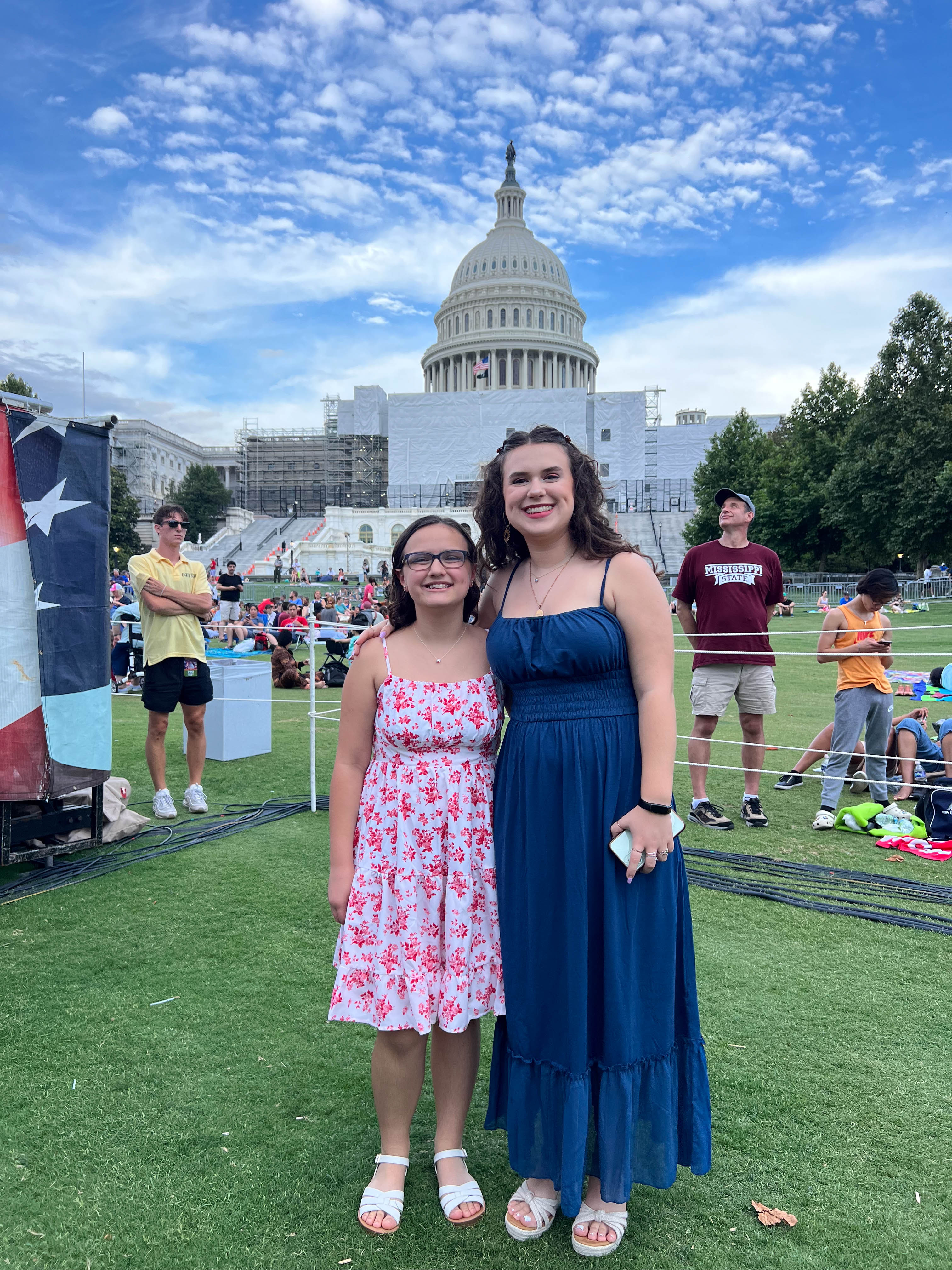 We saw the dress rehearsal of A Capitol Fourth