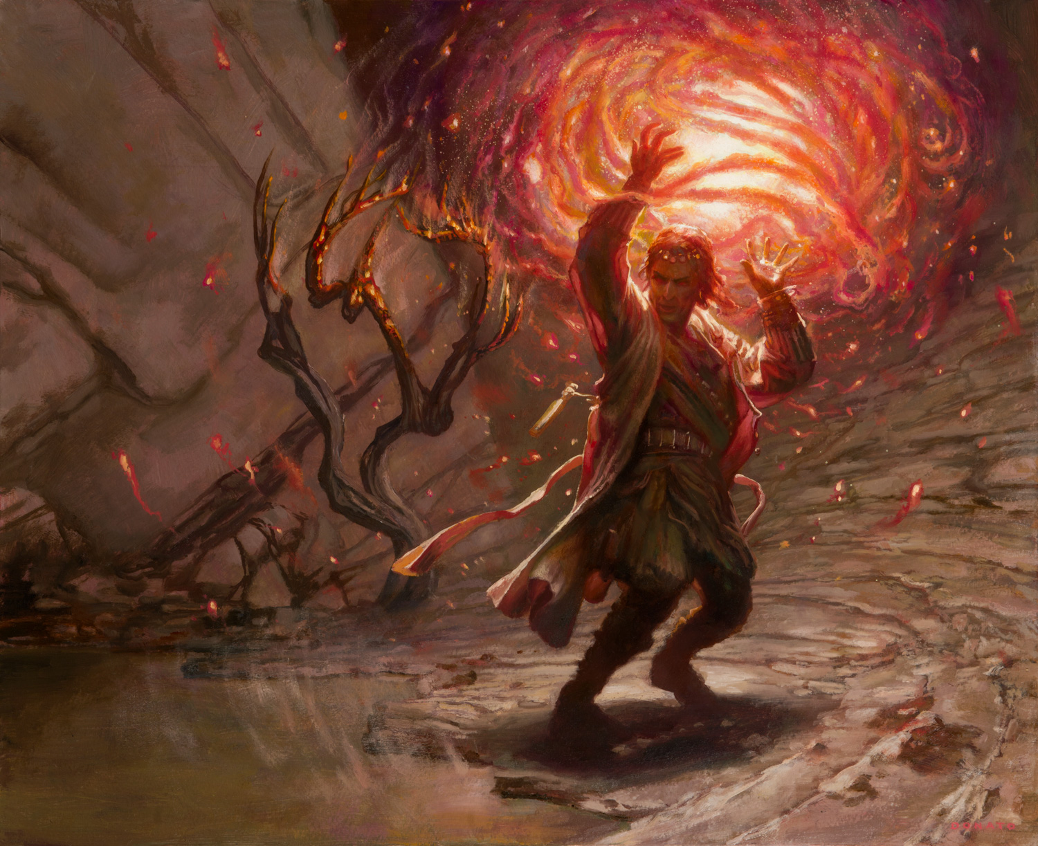 Heartfire Immolator
M21 Core Set
16" x 20"  Oil on Panel
collection of the artist