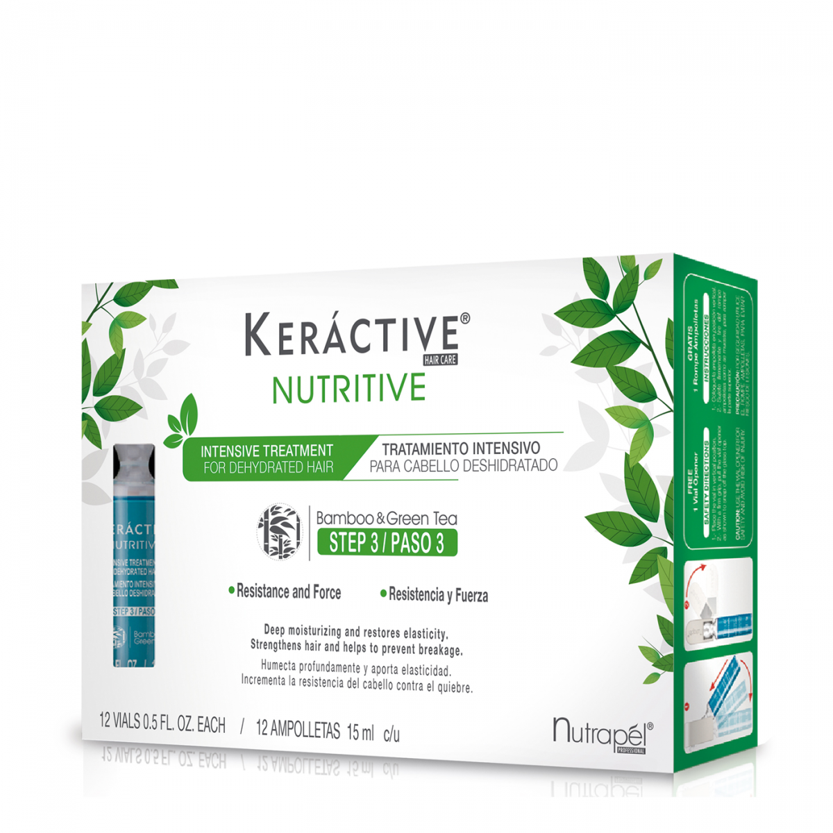 AMPOLLETAS BAMBOO & GREEN TEA
RESISTENCIA Y FUERZA