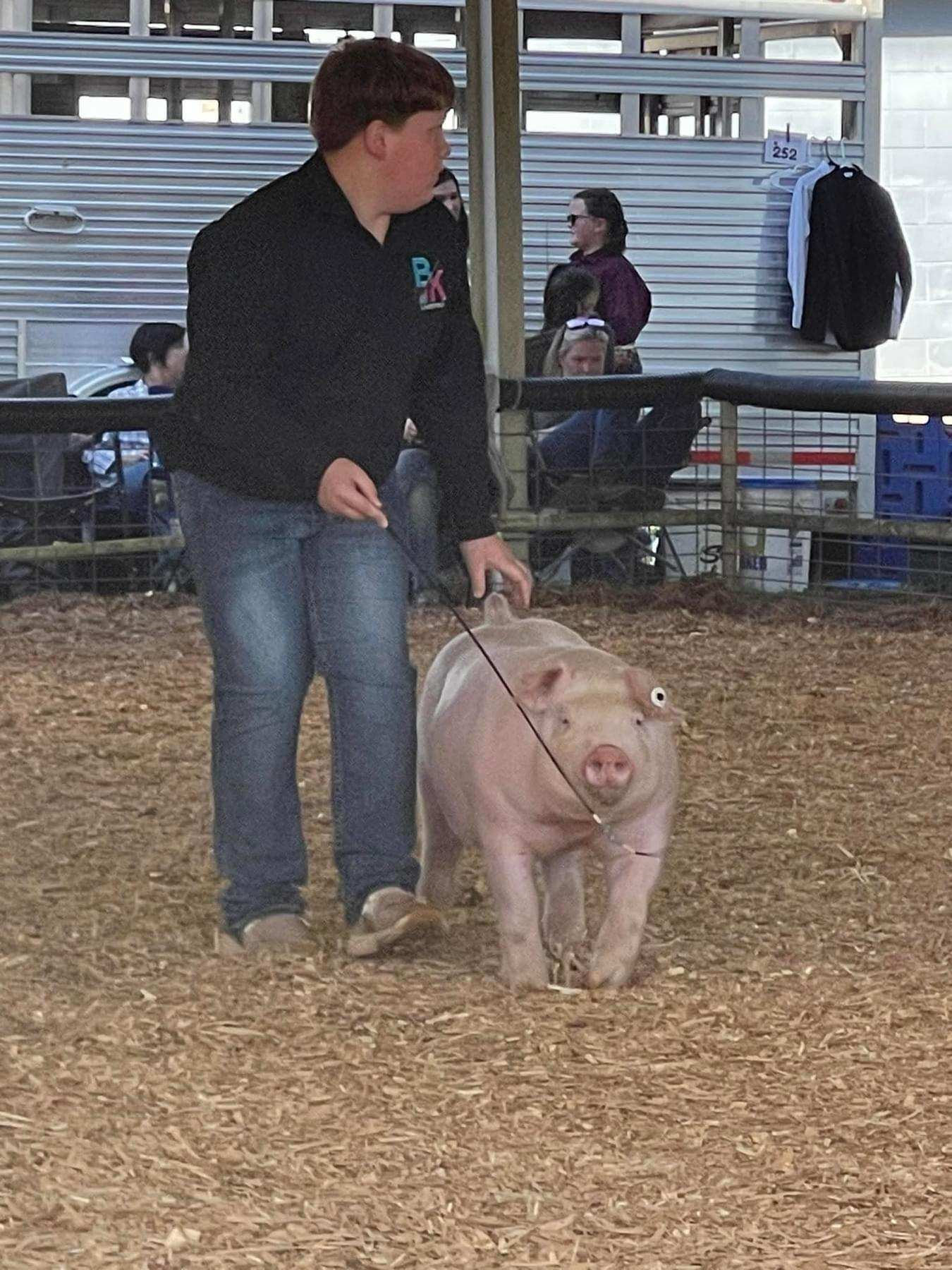 Stockton Peevyhouse
2024 Big Orange Fall Classic
Reserve Champion 
Tennessee Bred 
Chester White Gilt