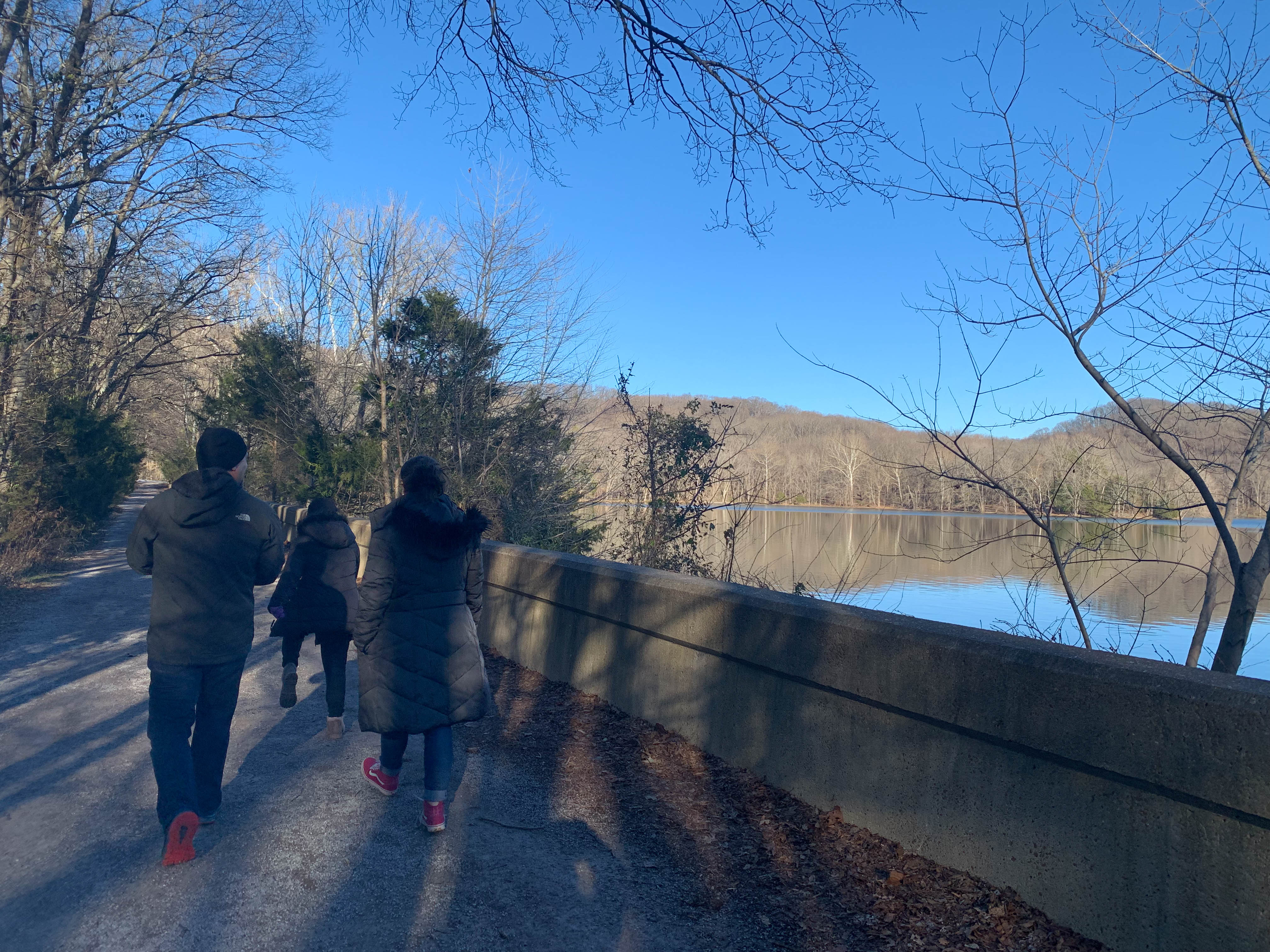 We went for a hike in Radnor Lake State Park