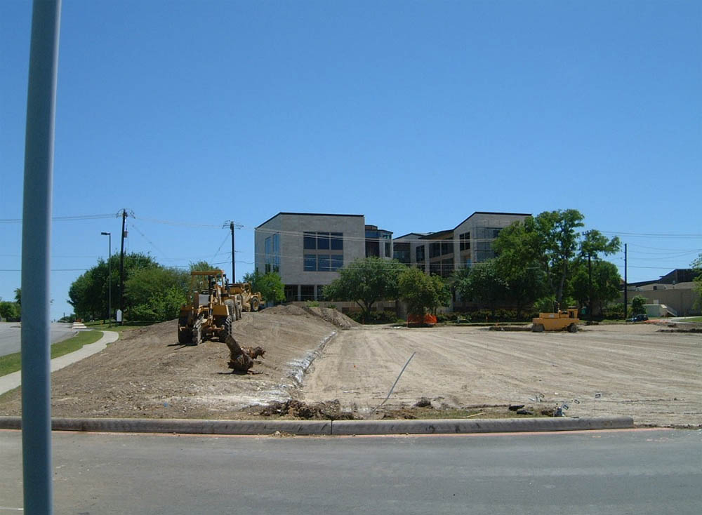 More preparation before paving.