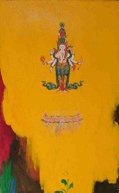 Eight armed Chenrezig