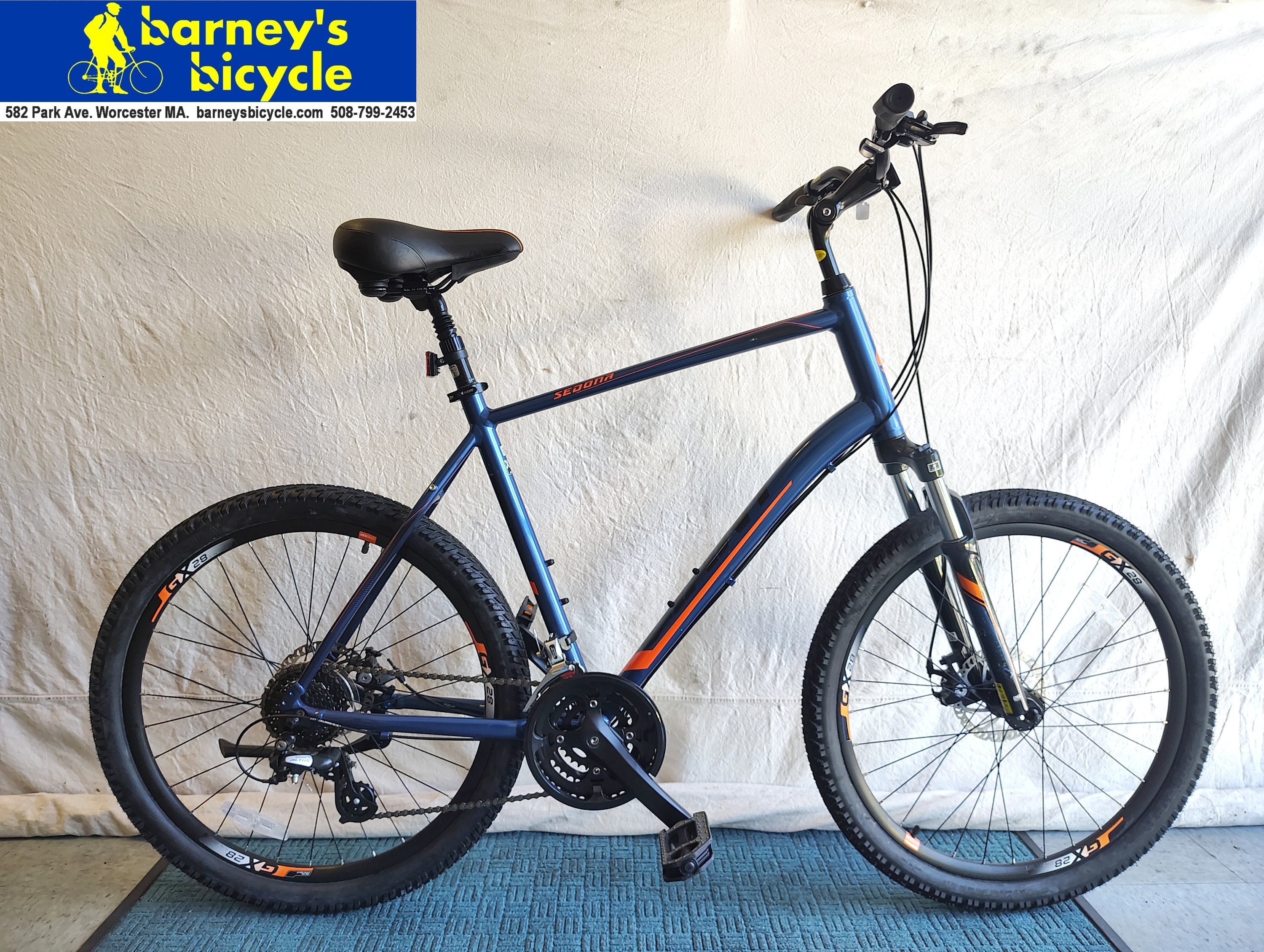 Giant Sedona
Frame Size: 22" XL/ Rider Height: 6'0-6'3
Price: $479.00 (Professionally Tuned)