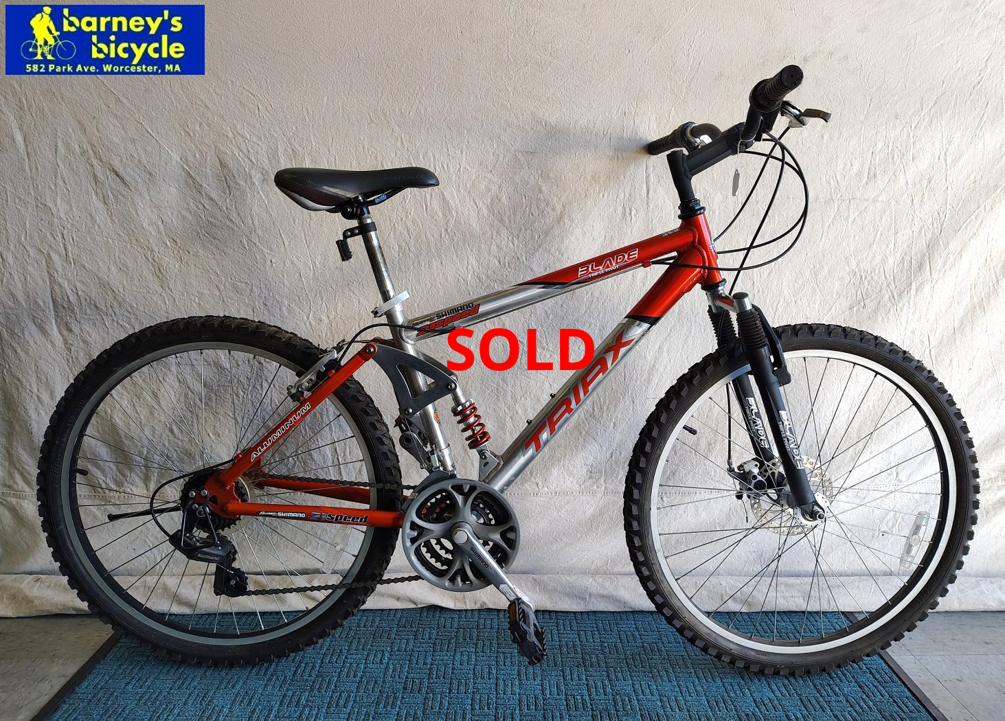 Triax Blade
Frame Size: 17" MD / Rider Height: 5'6-5'9
Price: $169.00 (Professionally Tuned)