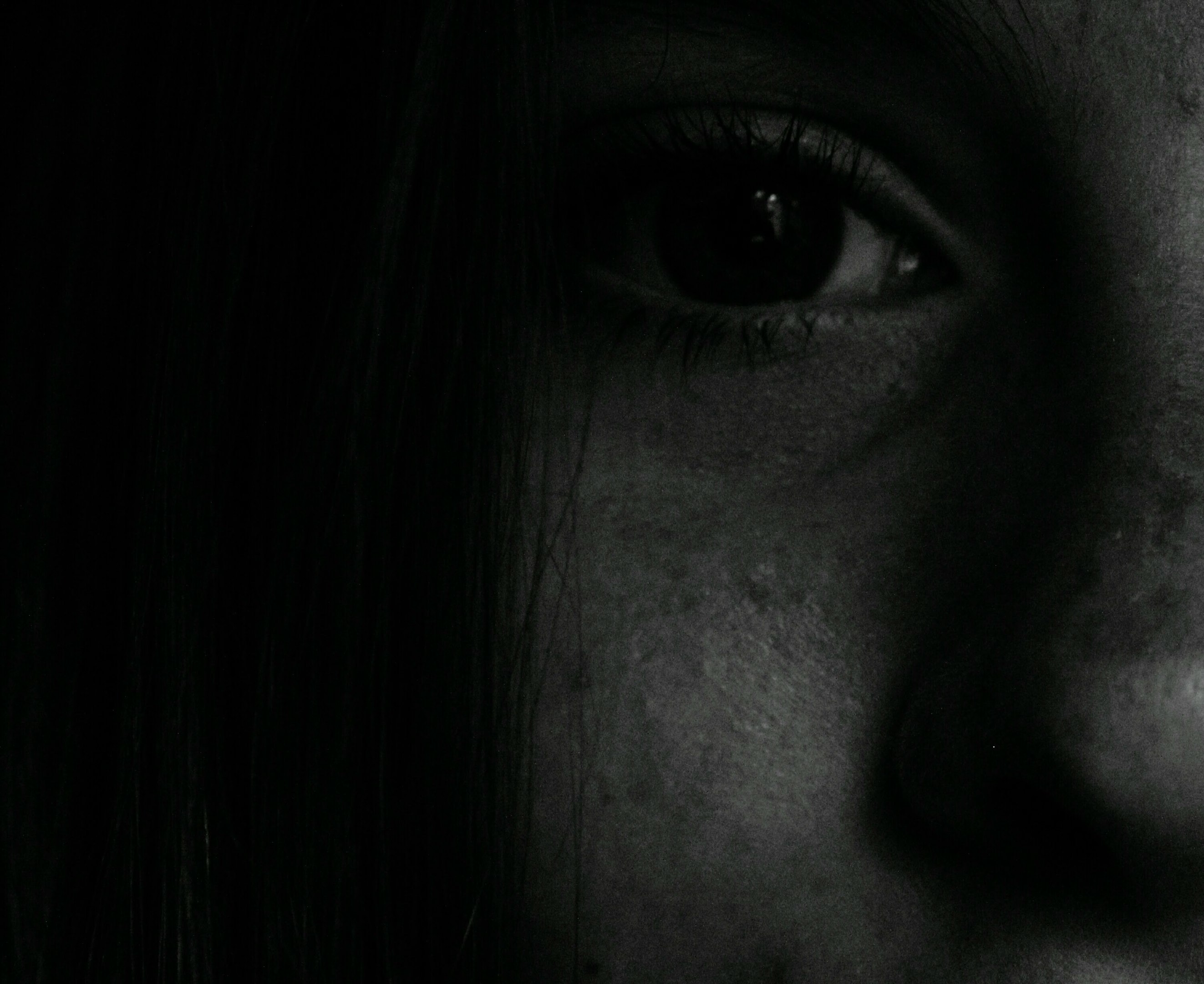 ojo derecho de una persona