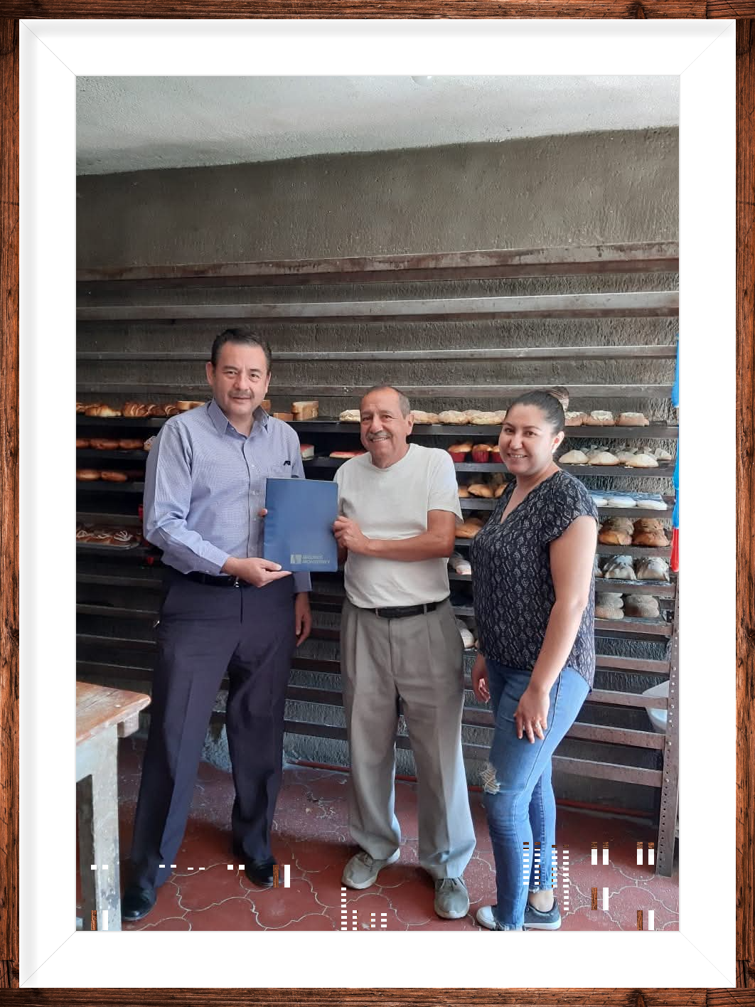 Happy female customer