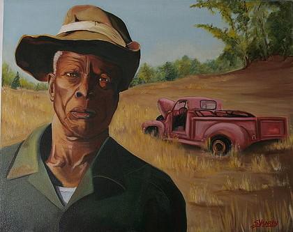 Struggle of a Black Man
24 x 30
2007
Oil on Canvas