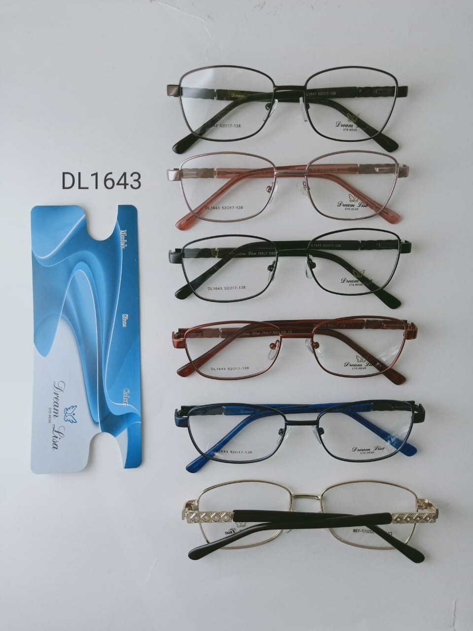 Modelo: DL1643
Colores: Vino, Azul, Cafe, Rosa, Negro y Dorado