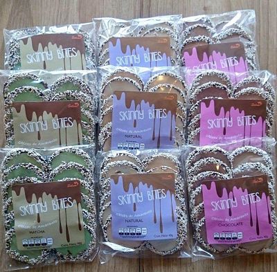Obleas Skinny Bites
baja en calorías
$35.00 mx c/u