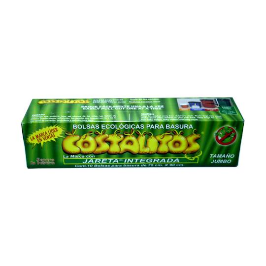 COSTALITO BASURA 10 BOLSAS DE 75X90