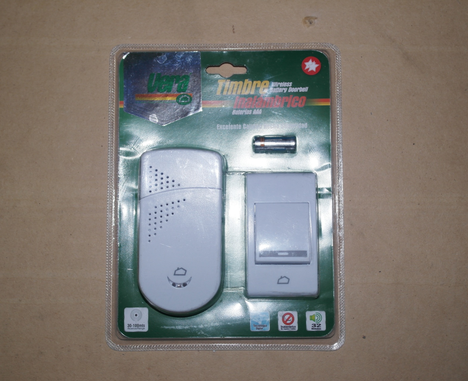 Timbre Inhalambrico 
Duke 16 Melodias 
Frecuencia general 
Cod:18305