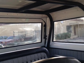 Roll bar and fiberglass panels for the roof so its finished.