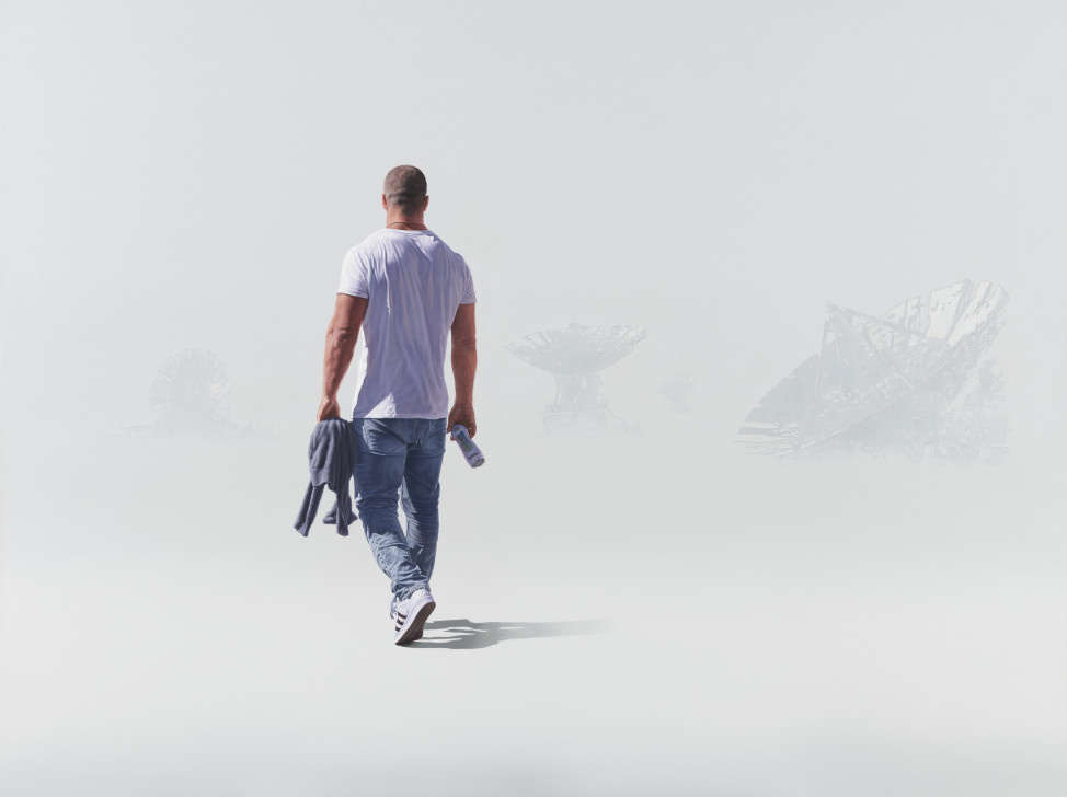 The Silent Array | 36" x 48" | Oil on linen - SOLD