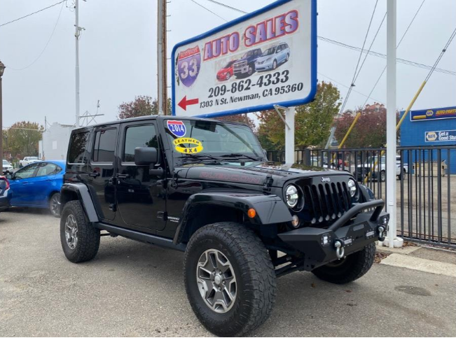 Miles: 154,121
Drive: 4WD
Trans: Automatic, 5-Spd
Engine: V6, 3.6 Liter
VIN: 138071
2014 Jeep Wrangler from 33 Auto Sales
