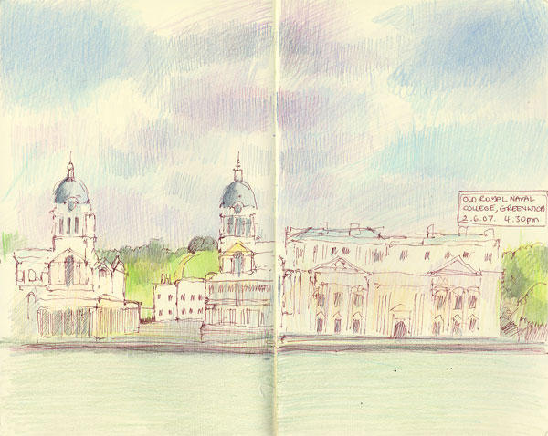 Canaletto View of Greenwich Naval College