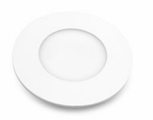Panel Led redondo incrustar 3W 
(85mm) 100-240V 3000°k -6500°k 
Evergreen Cod:15288-15289