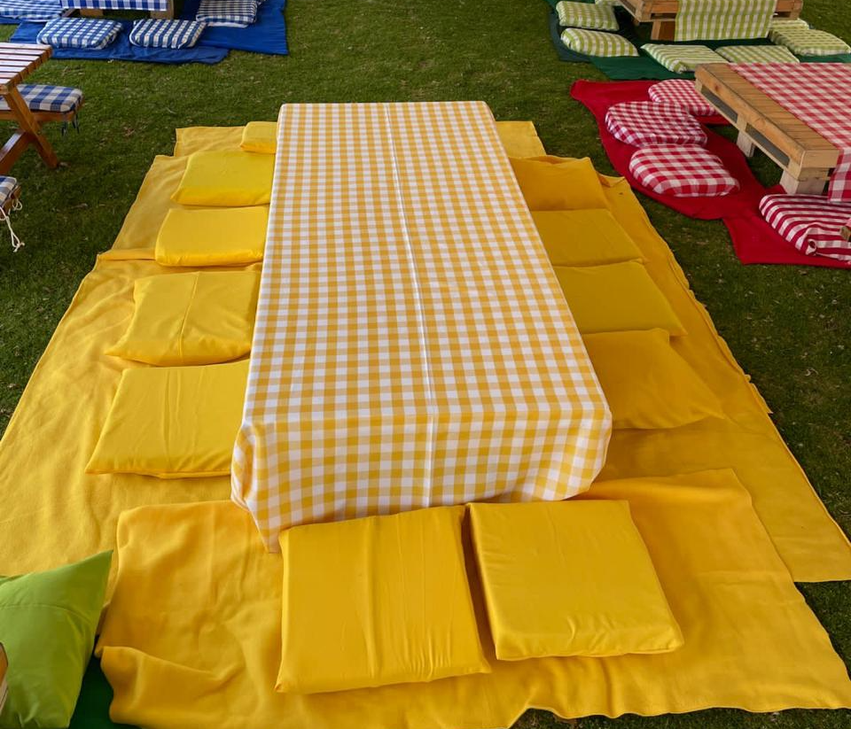 Cojines en tela
44cm x 44cm
Alquiler $ 5.000